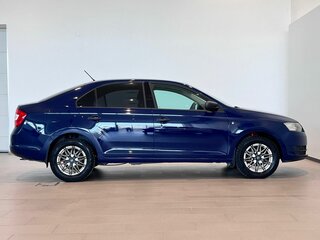 2015 Skoda Rapid I, синий, 740000 рублей, вид 4