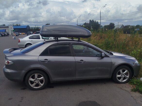 2004 Mazda 6 I (GG), серый - вид 1
