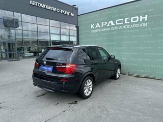 2011 BMW X3 35i xDrive II (F25), чёрный, 1570000 рублей, вид 2