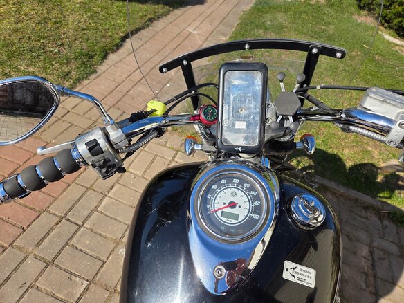 2003 Yamaha XVS1100, чёрный, 599000 рублей - вид 6
