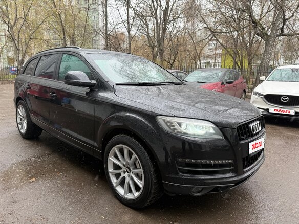2012 Audi Q7 I (4L) Рестайлинг, чёрный, 2050000 рублей