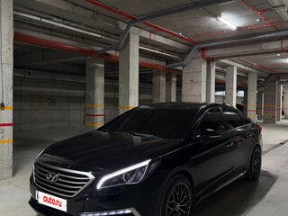 2014 Hyundai Sonata VII (LF), чёрный, 1899000 рублей, вид 4