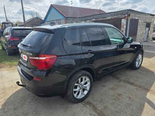 2011 BMW X3 28i xDrive II (F25), чёрный, 1200000 рублей, вид 3