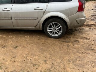 2007 Renault Megane II Рестайлинг, серебристый, 500000 рублей, вид 5