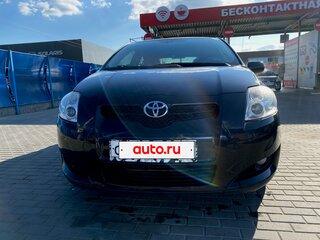 2007 Toyota Auris I, чёрный, 680000 рублей, вид 1