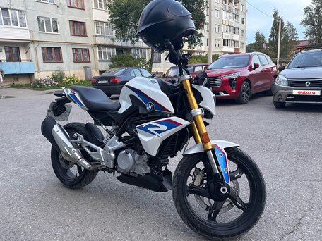 2017 BMW G 310 R, белый, 340000 рублей, вид 1