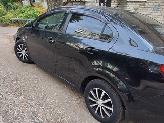 2012 Chevrolet Aveo II, чёрный, 460000 рублей, вид 3