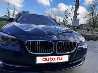 2012 BMW 5 серии 520i VI (F10/F11/F07), синий, 1550000 рублей, вид 1
