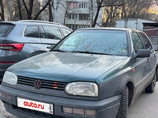 1994 Volkswagen Golf III, зелёный, 160000 рублей, вид 1