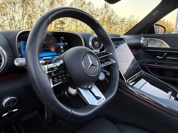 2026 Mercedes-Benz SL-Класс AMG 43 AMG IV (R232), жёлтый - вид 19