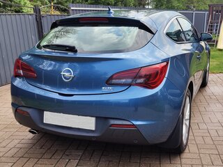 2014 Opel Astra GTC J Рестайлинг, синий, 1100000 рублей, вид 3