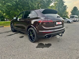 2016 Porsche Cayenne Diesel II Рестайлинг (958), коричневый, 5100000 рублей, вид 5