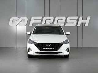 2020 Hyundai Solaris II Рестайлинг, белый, 1349000 рублей, вид 3