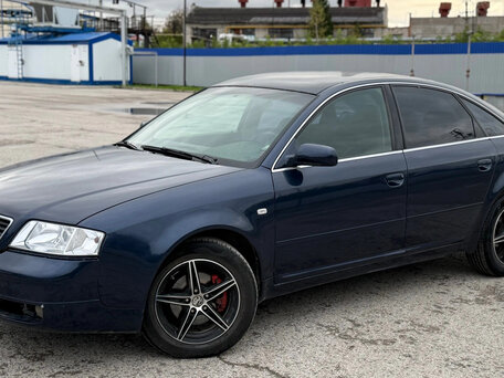 1998 Audi A6 II (C5), синий, 310000 рублей, вид 1