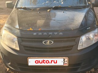 2014 Lada (ВАЗ) Granta I, чёрный, 200000 рублей, вид 1