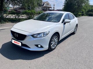 2015 Mazda 6 III (GJ) Рестайлинг, белый, 1710000 рублей, вид 1