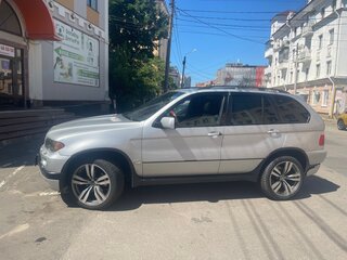 2006 BMW X5 4.4i I (E53) Рестайлинг, серебристый, 700000 рублей, вид 4