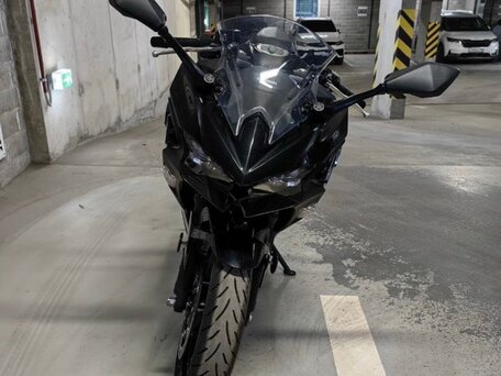 2024 Kawasaki Ninja 500, чёрный, 800000 рублей, вид 3