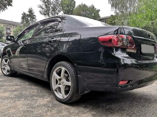 2013 Toyota Corolla X (E140, E150) Рестайлинг, чёрный, 1380000 рублей, вид 4