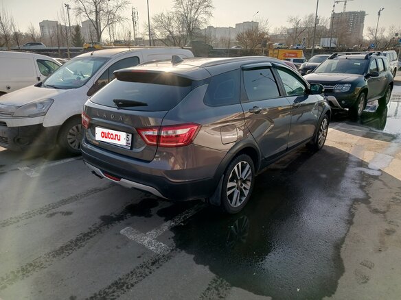2020 Lada (ВАЗ) Vesta SW Cross I, серый, 1111000 рублей - вид 5