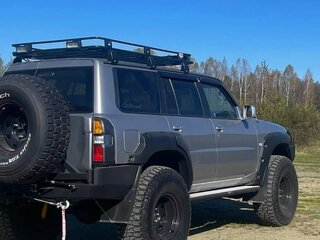 2007 Nissan Patrol V (Y61) Рестайлинг, серебристый, 3620000 рублей, вид 3