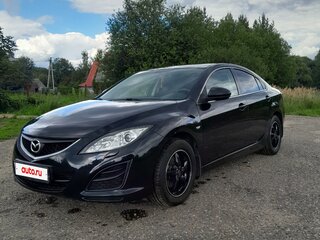 2012 Mazda 6 II (GH) Рестайлинг, чёрный, 820000 рублей, вид 1