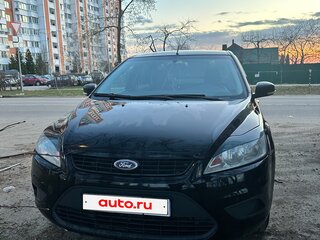 2009 Ford Focus II Рестайлинг, чёрный, 350000 рублей, вид 2