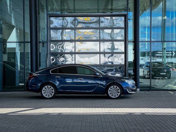 2014 Opel Insignia I Рестайлинг, синий, 1280000 рублей - вид 7