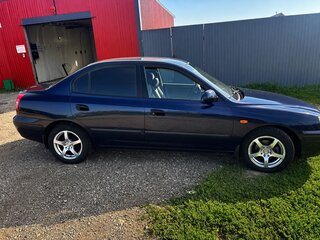 2005 Hyundai Elantra III (XD2) Рестайлинг, синий, 445000 рублей, вид 4