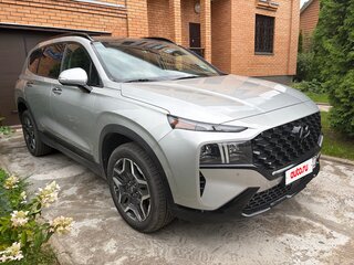 2022 Hyundai Santa Fe IV Рестайлинг, серебристый, 4600000 рублей, вид 2