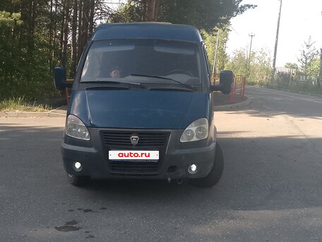 2007 ГАЗ Соболь (2252), синий, 300000 рублей, вид 3