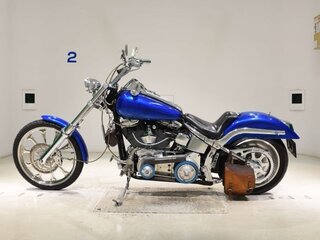 2001 Harley-Davidson Softail Deuce, синий, 694000 рублей, вид 1