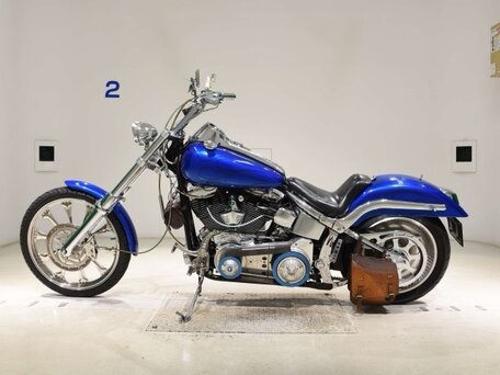 2001 Harley-Davidson Softail Deuce, синий, 694000 рублей, вид 1