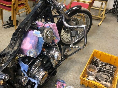 2000 Harley-Davidson Dyna Wide Glide, чёрный, 677777 рублей, вид 5