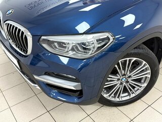 2021 BMW X3 20i xDrive III (G01), синий, 4095000 рублей, вид 2