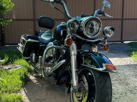 2002 Harley-Davidson Road King, серый, 750000 рублей, вид 4