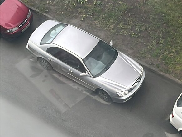 2004 Hyundai Sonata IV (EF) Рестайлинг, серый, 325000 рублей - вид 6
