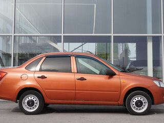 2014 Lada (ВАЗ) Granta I, оранжевый, 330000 рублей, вид 4