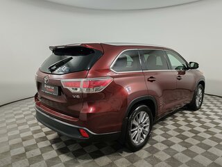 2015 Toyota Highlander III (XU50), красный, 3150000 рублей, вид 5