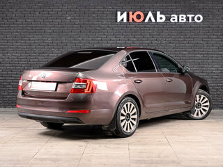 2014 Skoda Octavia III (A7), коричневый, 1100000 рублей, вид 4