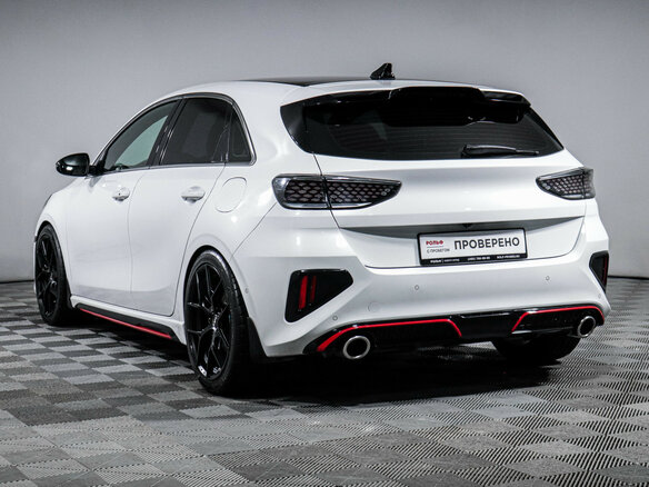 2021 Kia Ceed III Рестайлинг, белый - вид 6
