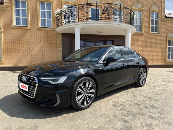 2020 Audi A6 45 TFSI V (C8), чёрный, 5500000 рублей
