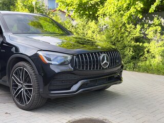 2021 Mercedes-Benz GLC AMG 43 AMG I (X253) Рестайлинг, чёрный, 4098695 рублей, вид 4
