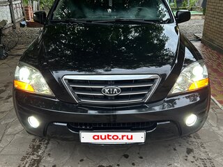 2007 Kia Sorento I Рестайлинг, чёрный, 935000 рублей, вид 1
