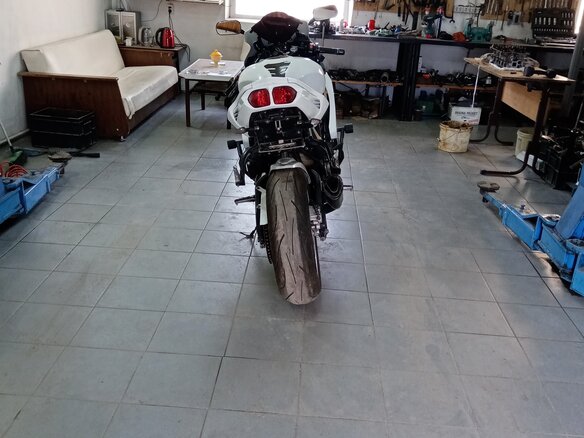 1998 Honda CBR 919RR Fireblade, белый, 395000 рублей - вид 6