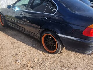 2000 BMW 3 серии 320i IV (E46), синий, 430000 рублей, вид 3
