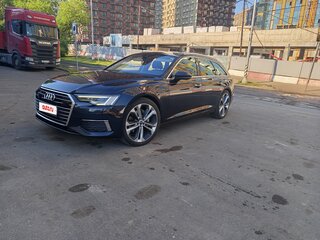 2019 Audi A6 45 TDI V (C8), синий, 4188000 рублей, вид 1