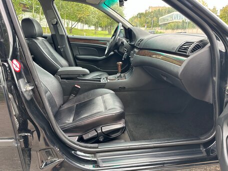 2003 BMW 3 серии 318i IV (E46) Рестайлинг, чёрный, 575000 рублей, вид 5
