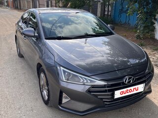 2018 Hyundai Elantra VI (AD) Рестайлинг, серый, 1175000 рублей, вид 2