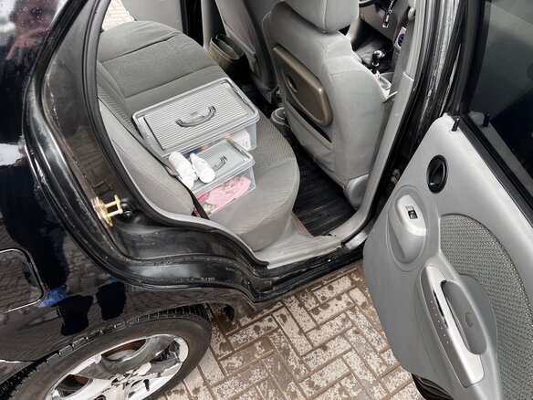 2004 Chevrolet Aveo I, чёрный, 195000 рублей - вид 30
